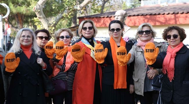 İzmir Soroptimist Kadınları “Stop” dedi