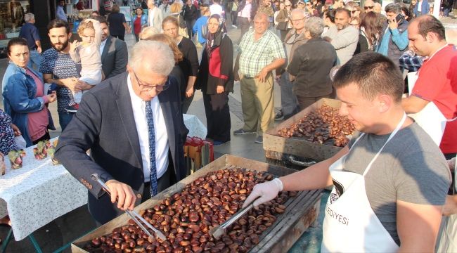 Ödemiş’ten “Kestane Kebabı” ikramı