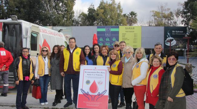 Lions’lardan Kan Bağışı!