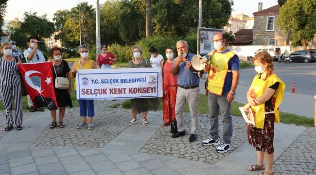 Efes Selçuk’lu Kadınlardan Şiddete Karşı Direnme Sözü 