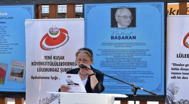 Mehmet Başaran’a duygusal anma “Aydınlanma ışığı hiç sönmeyecek”