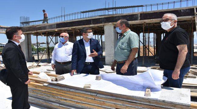 Başkan Çelik Sancaklıbozköy Projesini Yerinde İnceledi