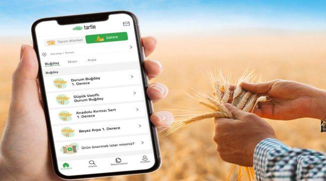 Çiftçi Hasat Zamanına Teknolojinin Gücüyle Giriyor