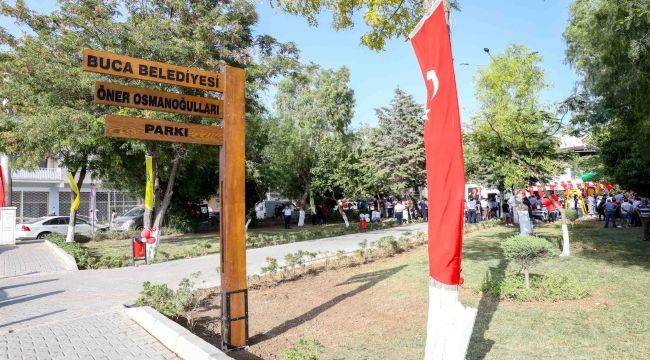 Merhum eğitimcinin adı Buca’da ölümsüzleşti