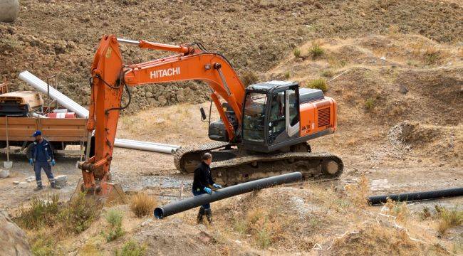 Heyelanı Tetikleyebilecek Yüzey Suları Kontrol Altına Alınıyor