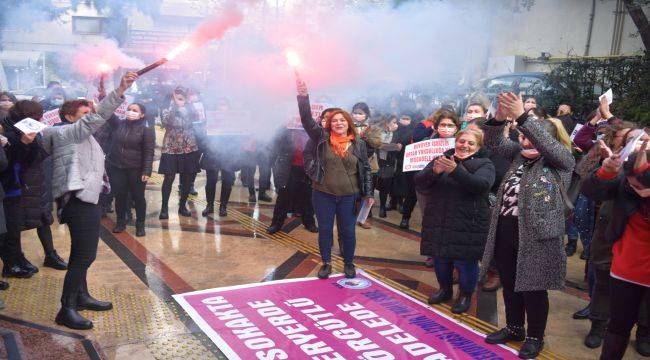 Kadınların Sesi Bornova’dan Yükseldi