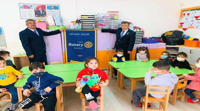 Urla Rotary Kulübü'nden Eğitime Destek