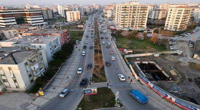 Çiğli Tramvay Hattı Çalışmaları Nedeniyle Trafik Akışında Değişiklik