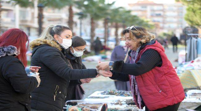 Gaziemir'de Kadınlara Belediye Desteği