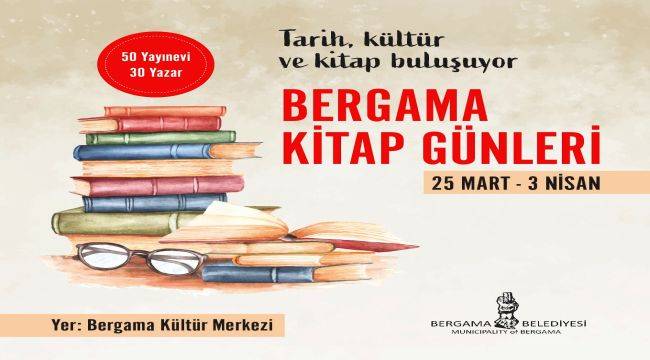 Bergama'da Kitap Günleri Başladı