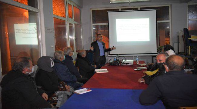 Bornova'nın Kırsal Mahallelerinde ‘Zeytin Budama Eğitimi’