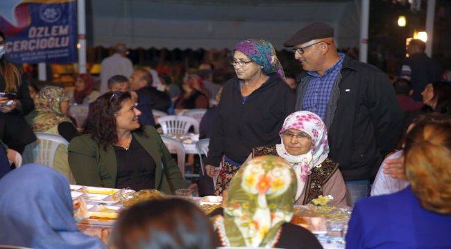 Başkan Çerçioğlu'nun iftar yoğunluğu