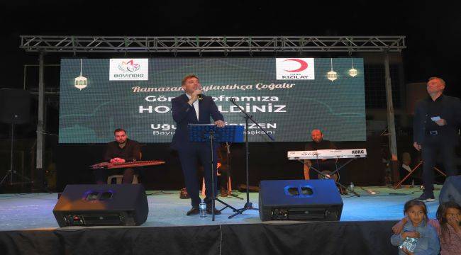 Bayındırlılardan iftara büyük ilgi