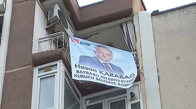 Bayraklı'da Hasan Karabağ sevgisi