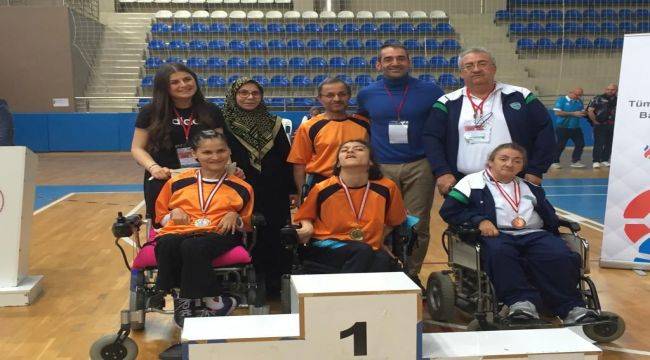 Boccia sporcularından Türkiye Şampiyonluğu