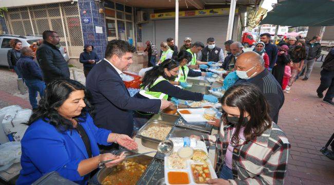 Buca'da iftar sofrası kuruldu