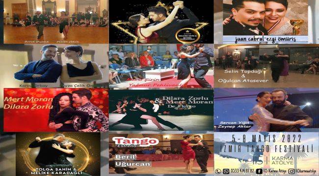  İzmir'de Tango Festivali