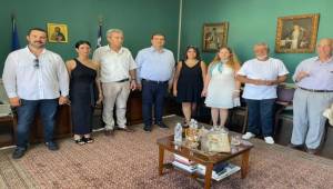 Başkan Yetişkin'den Samos Adası'na ziyaret