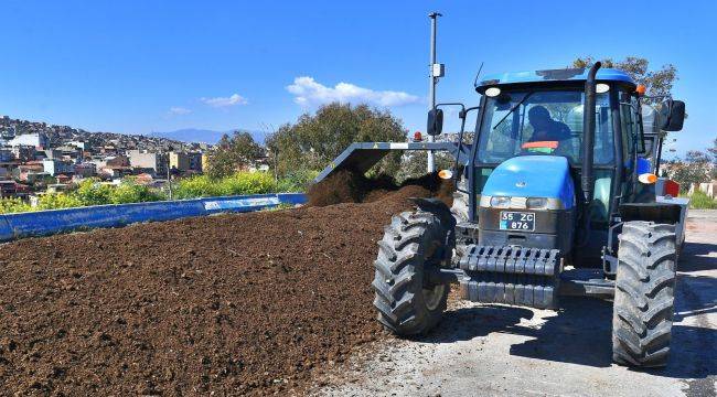 Organik atıklar bu tesiste gübreye dönüşüyor