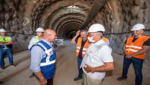 Başkan Soyer Buca Onat Tüneli’ndeki çalışmaları inceledi