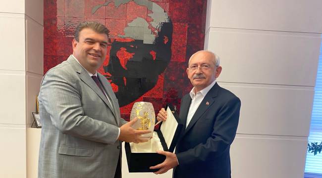 Başkan Yetişkin Kemal Kılıçdaroğlu ile görüştü