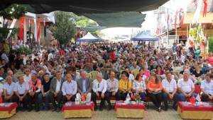 Çilek ve Barbunya Festivali ile şenlendi