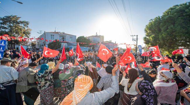 Cumhuriyet coşkusunun ilk durağı Zeytindağ oldu