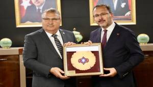 Başkan Çerçi, Bakan Kasapoğlu’nu ağırladı
