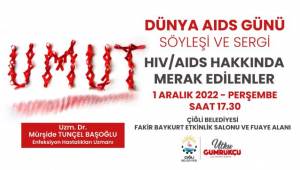 Çiğli'de, HIV ve AIDS hakkında söyleşi 