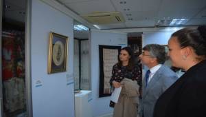 EÜ'de “Geleneksel Türk Sanatları Sergisi” açıldı