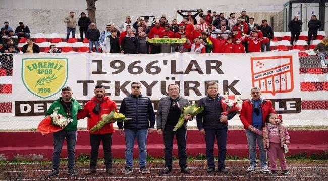 Ayvalıkgücü ve Edremitspor “Tek Yürek” oldu