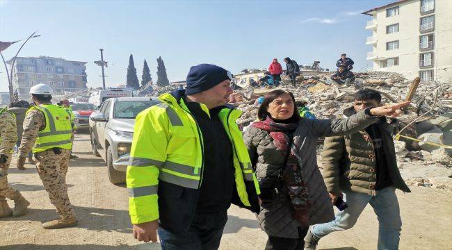 Eskişehir milletvekilleri deprem bölgesinde