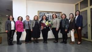 Başkan Çerçioğlu Üniversiteli Kadınları ağırladı