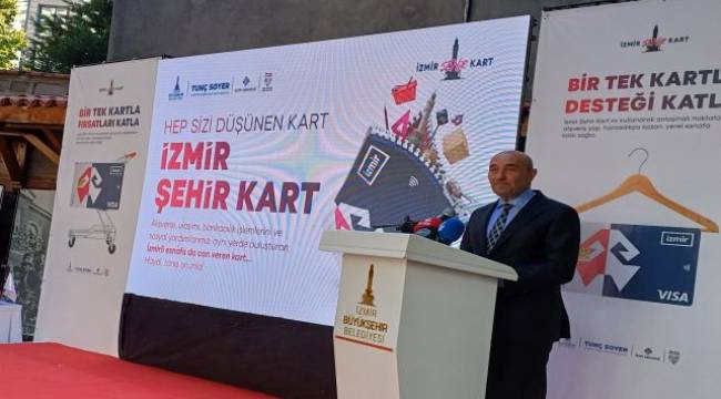 Türkiye'nin ilk şehir kartı İzmir'in