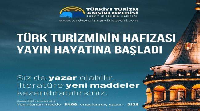 Turizm Ansiklopedisi online yayına başladı