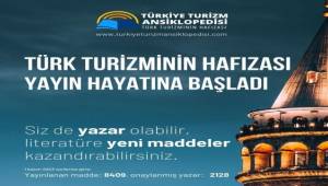 Turizm Ansiklopedisi online yayına başladı