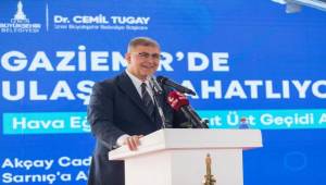 Hava Eğitim Yolu Üst Geçidi Hizmete AçıldI