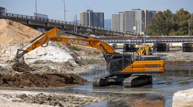 764 kilometre uzunluğunda dere temizliği