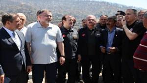 “Cumhurbaşkanımız İzmir’i anbean takip ediyor