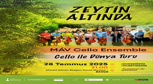 MAV Cello Ensemble ile başlıyor