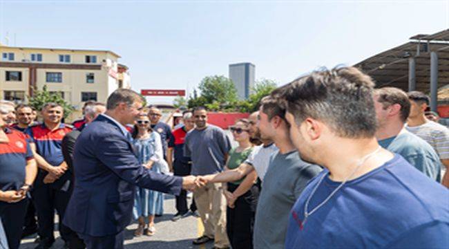 “Sizler, bize emanetsiniz”