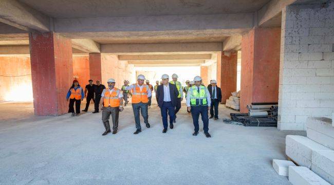 İzmir’in sağlık üssünün yapımı hızla ilerliyor