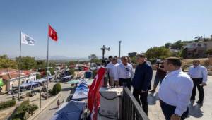 Tugay'dan taziye ziyareti