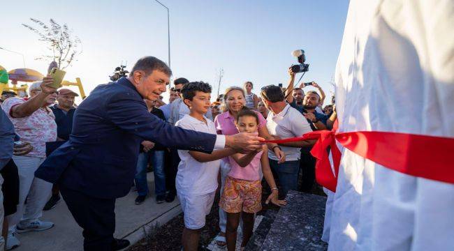 Yenilenen Recep Doyuk Parkı açıldı