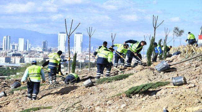 Başkan Tugay döneminde hedef yemyeşil İzmir