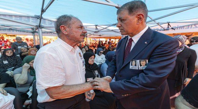 İzmir’in şehitlerine veda