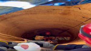 12 metrelik kuyudan itfaiyenin müdahalesiyle kurtarıldı