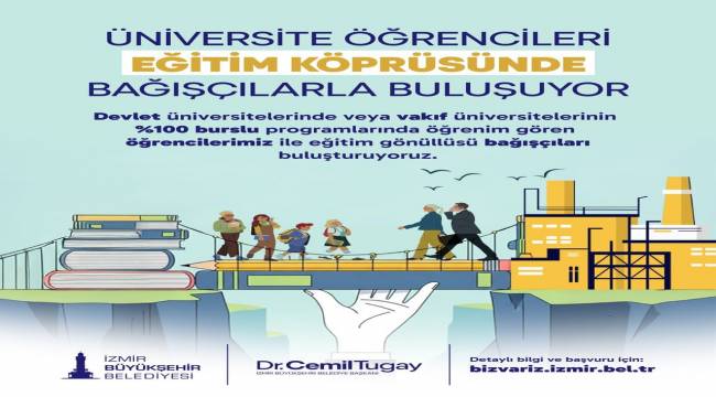 İzmir Büyükşehir Belediyesi eğitime köprü oluyor
