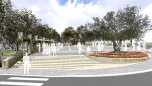 Kınık Cumhuriyet Meydanı yenileniyor