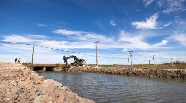 Yarımada’daki derelerden 100 bin ton malzeme çıkarıldı